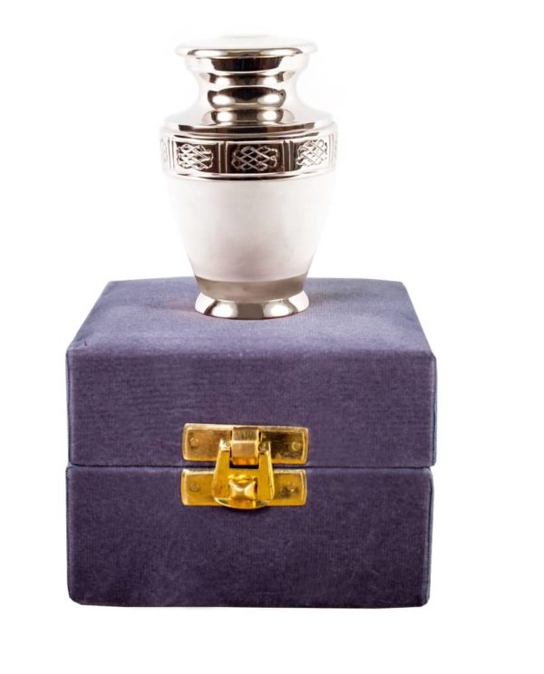 grace grey urn small