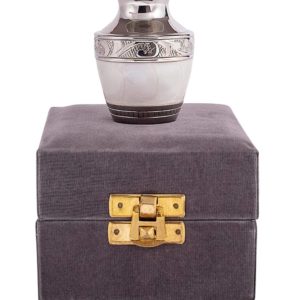 peace white keepsake urn