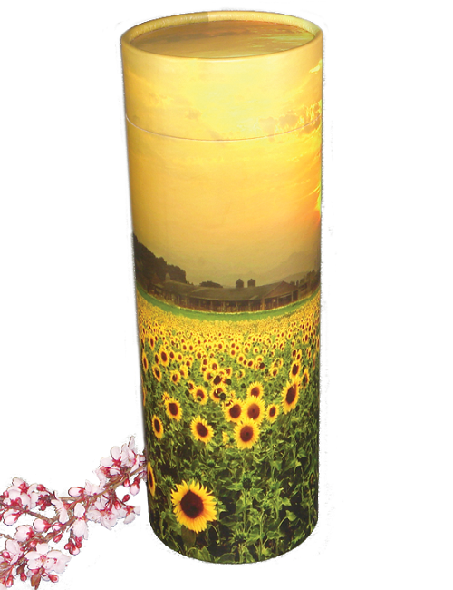 sunflower scatter tube