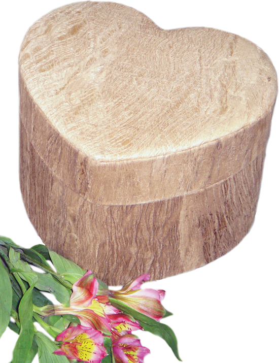 woodgrain biodegradable urn