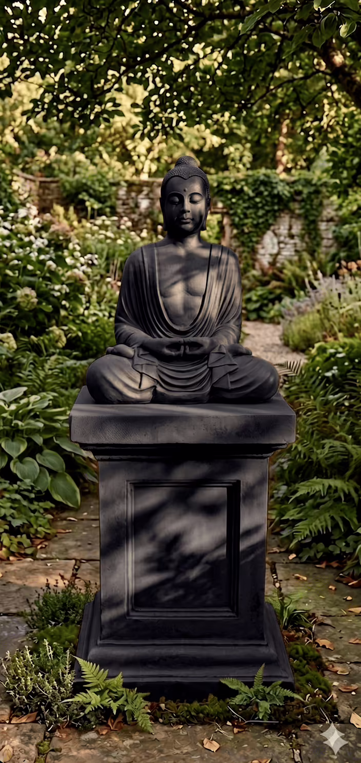 black_stone_buddha_urn_for_ashes