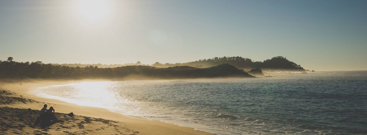 scattering ashes on beach