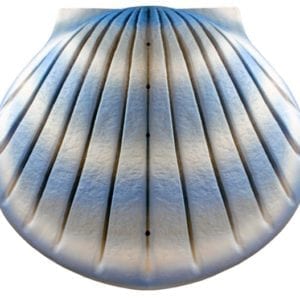 Sea Shell Water Urn - Blue
