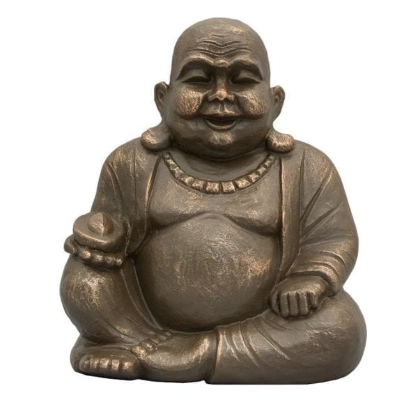 Buddha Statue Ceramic Urn