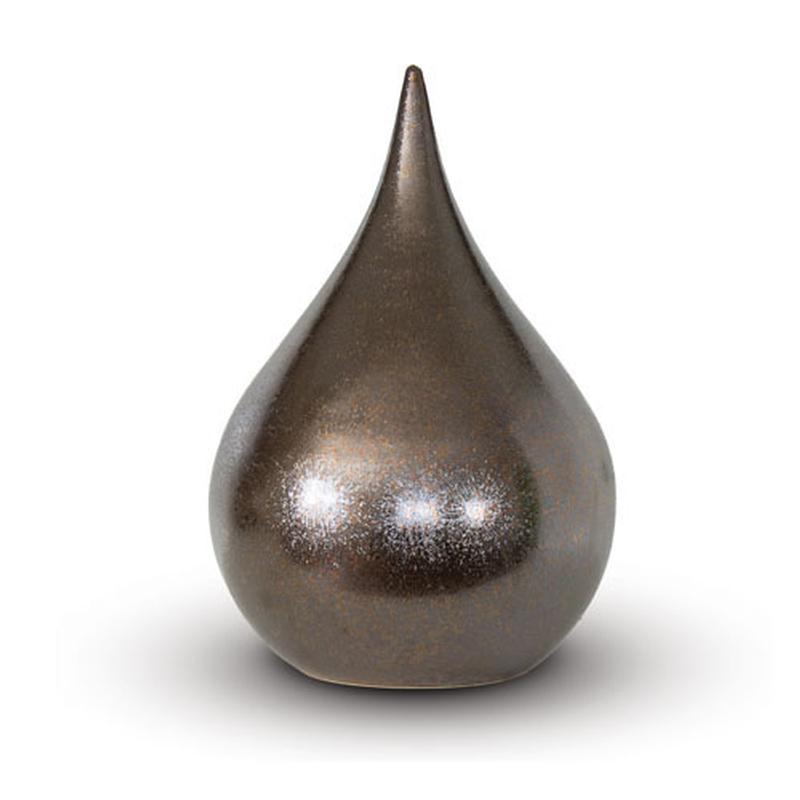 Teardrop Bronze Urn