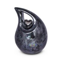 Teardrop-shaped Heart Urn