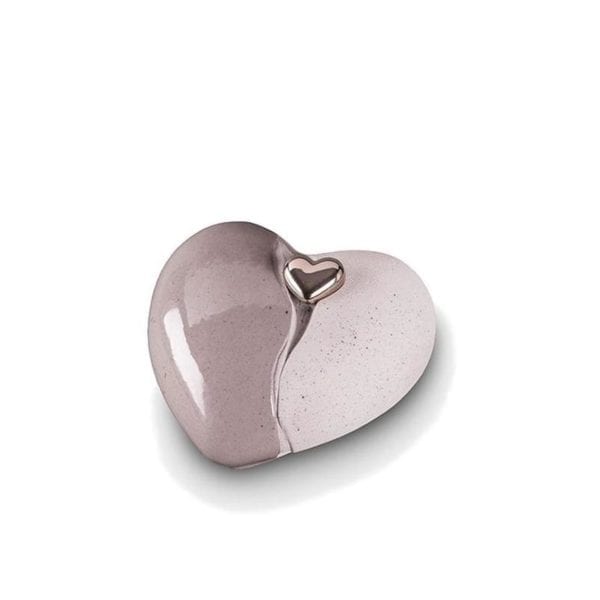 Heart Urn with Motif