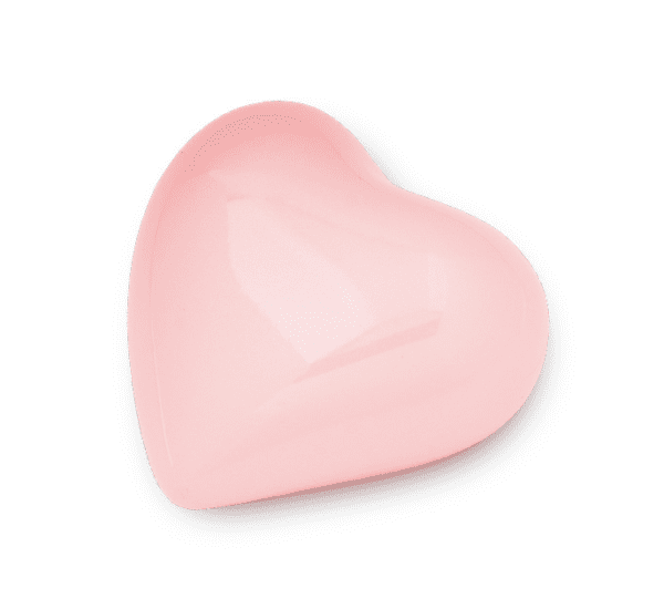 pink heart urn for ashes