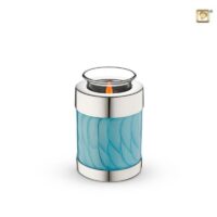 pink candle baby urn