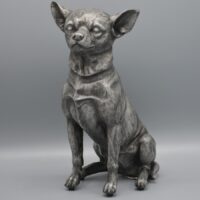 Chihuahua Dog Figurine Urn