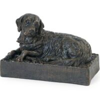 Golden Retriever Figurine Cremation Urn