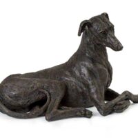 Memorial dog urn: Greyhounds