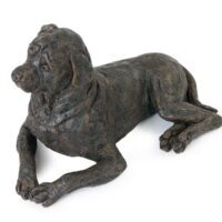 Rottweiler Figurine Cremation Urn