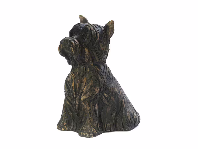 Yorkshire Terrier Cremation Urn