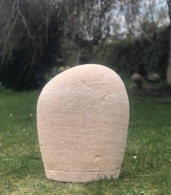 garden stone for ashes