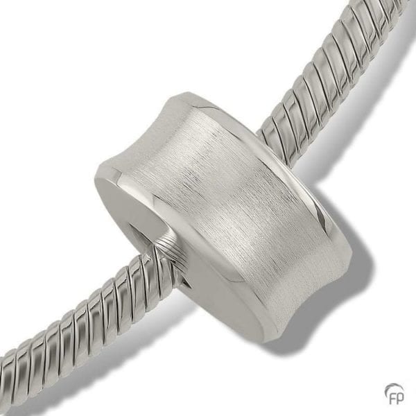 silver Memorial Arch Cremation Charm