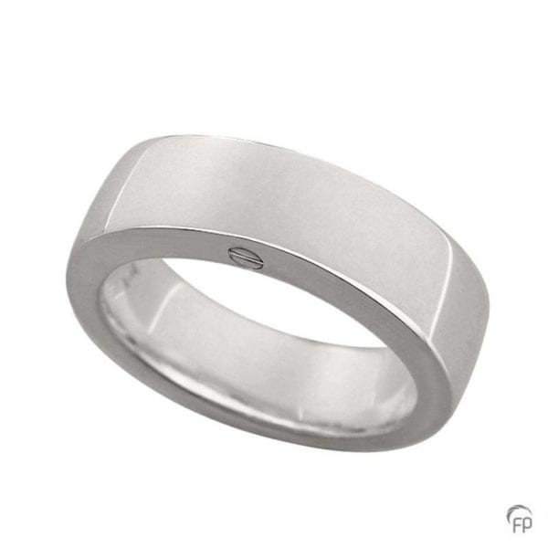 gold Simple Band Cremation Ring
