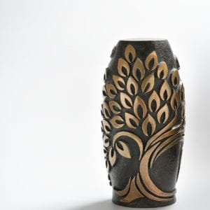 bronze garden urn