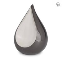 teardrop shaped urns blue
