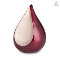 teardrop shaped urns blue