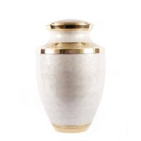 Heaven White Gold Urn