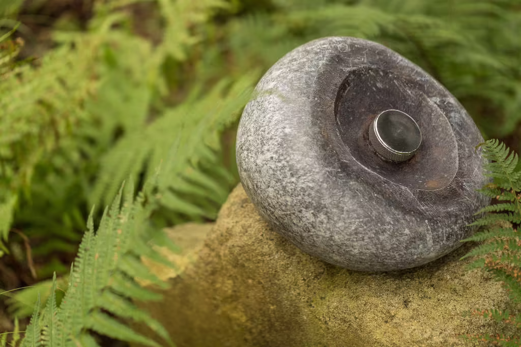 Garden Pebble Memorial Urn - Image 6