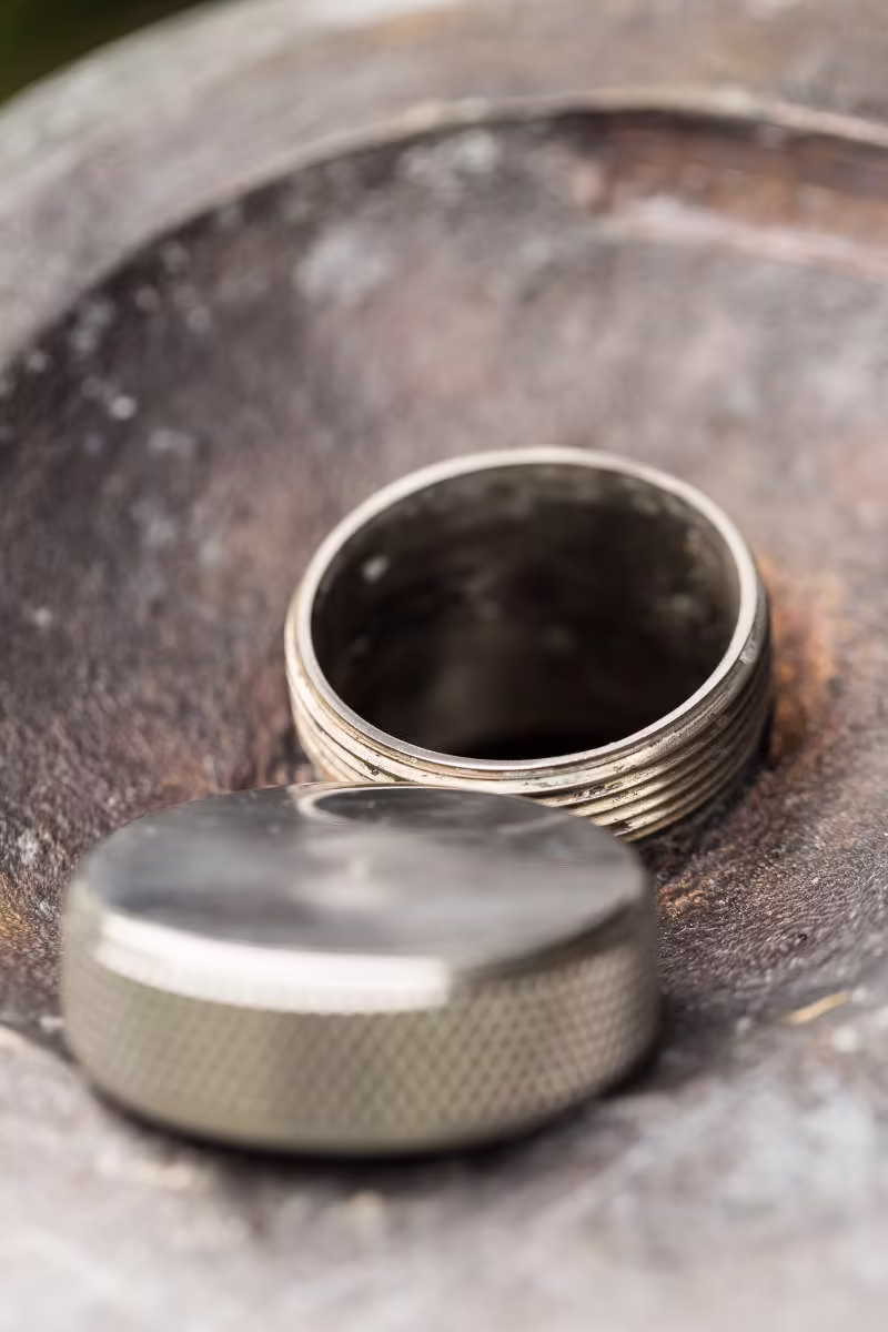Garden Pebble Memorial Urn - Image 2