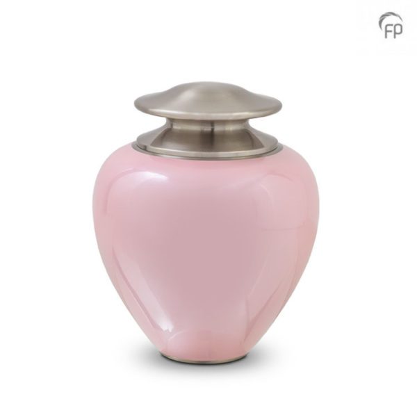 Passion Pearl Brass Urn Pink keepsake