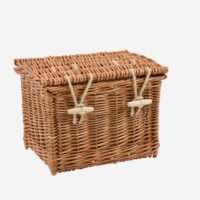 Rectangular Willow casket dark