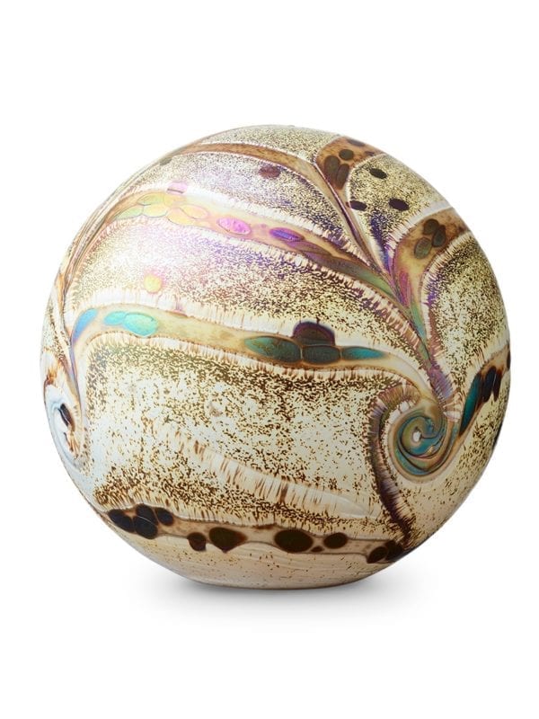 Spherical Flower Urn
