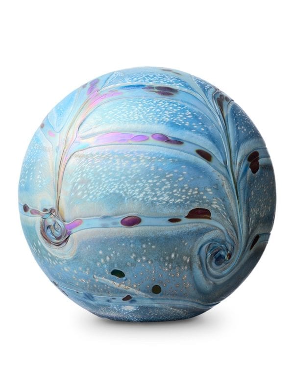Spherical Flower Urn