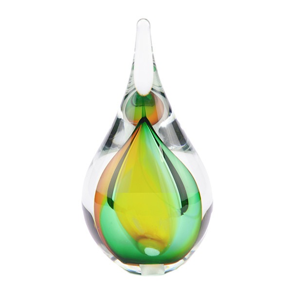Teardrop Glass Mini Urn