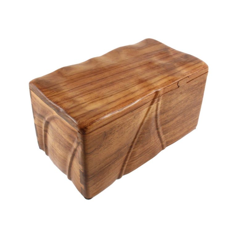 The Ripple Wooden Urn Urns for Ashes