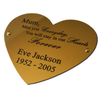 Engraved Plaques For Urns