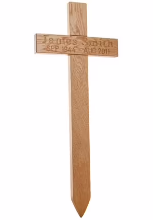 Personalised Memorial Cross