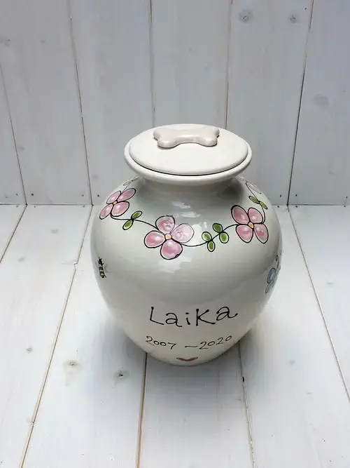 thumbnail image 2 of Dog Urn Youdear Memorials Medium Urn For Human Ashes - 6'' Handicrafted Tree Of Life Cremation Urn - Beautiful Keepsake Urns - Funeral Urn Made Of Ceramic - Hold 60 Cubic Inches 2 of 12
