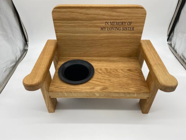 oak memorial planter