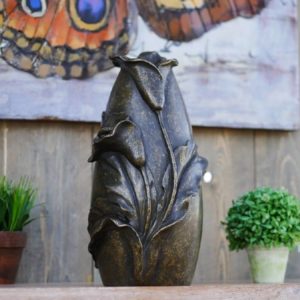 large lily urn for ashes