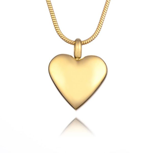 gold neckalce for ashes