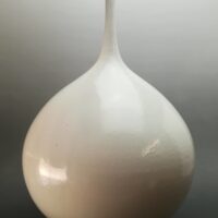 white ceramic urn for ashes