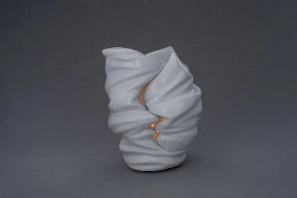 hidden lught candle urn white