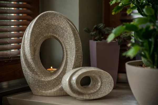 life circle candle urn cracked set