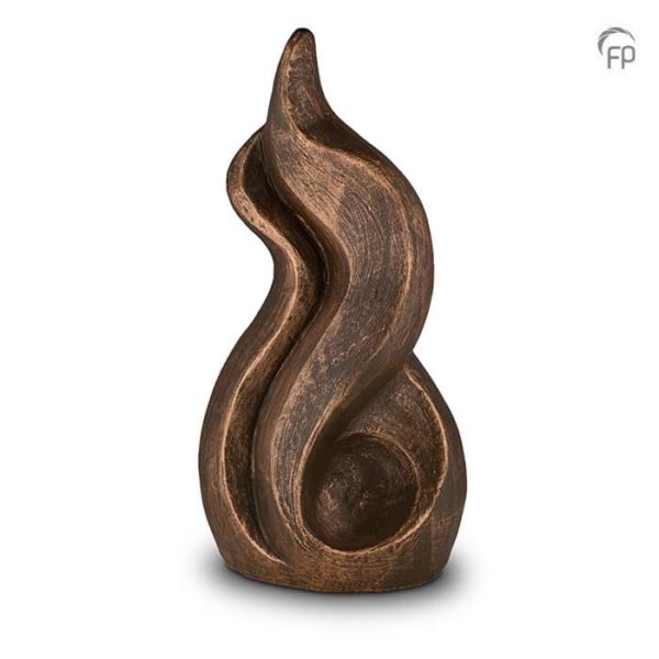 bronze statue urn