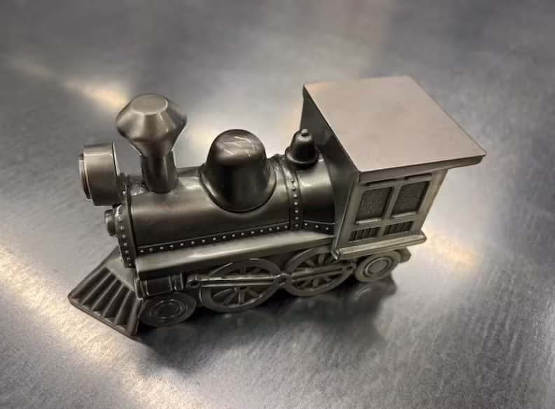 infant train urn for ashes