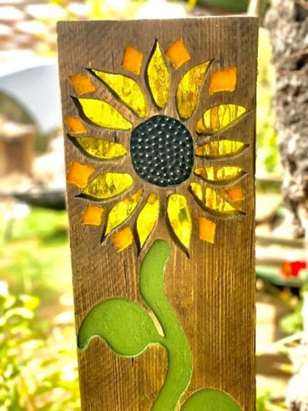 sunflower memorial garden post