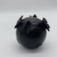 bronze butterfly sphere