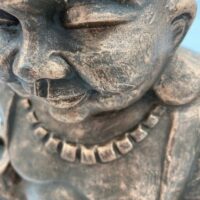 Buddha Statue Ceramic Urn