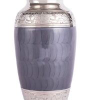 white adult urn for ashes