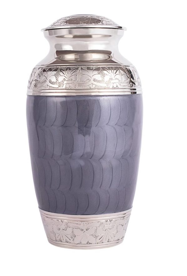 grey adult urn for ashes