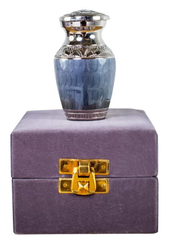 keepsake grey urn for ashes